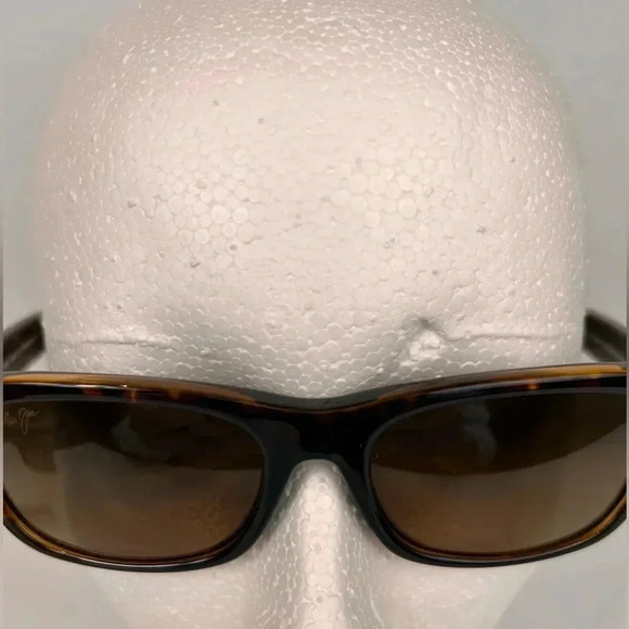 Maui Jim Sunglasses Dive Deep MJ 242-10 Tortoise Frame w/Brown Lens - Picture 3 of 13